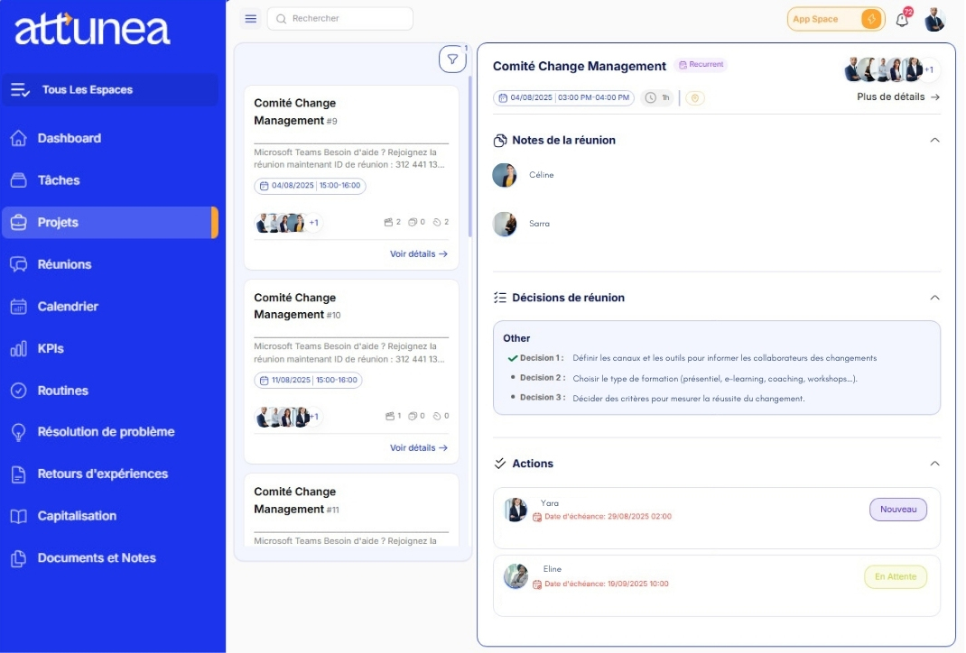 From preparation to action, everything integrated